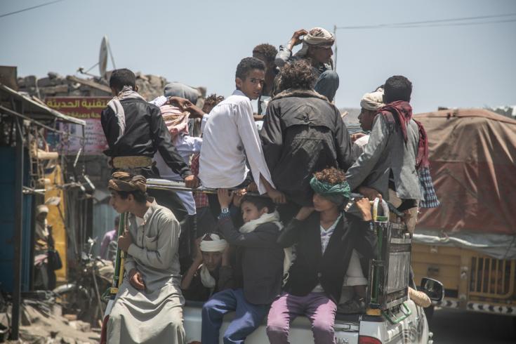 Población en Yemen