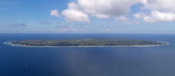 Isla de Nauru donde habitan refugiados y solicitantes de asilo