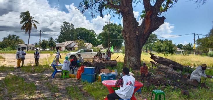 El 2 de abril, MSF envió un pequeño equipo a Mocímboa de Praia, un pueblo costero en la provincia de Cabo Delgado, al norte de Mozambique. 