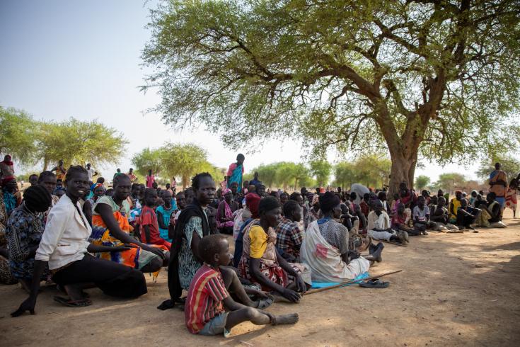 MSF entrevista a una pequeña cantidad de personas para comprender mejor las condiciones y necesidades de la población desplazada en Turalei