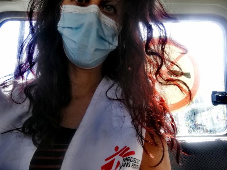 Federica Lezzi, cirujana italiana de MSF en Puerto Príncipe, Haití
