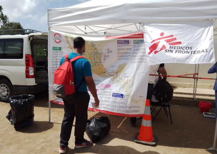 Clínica móvil MSF, Honduras