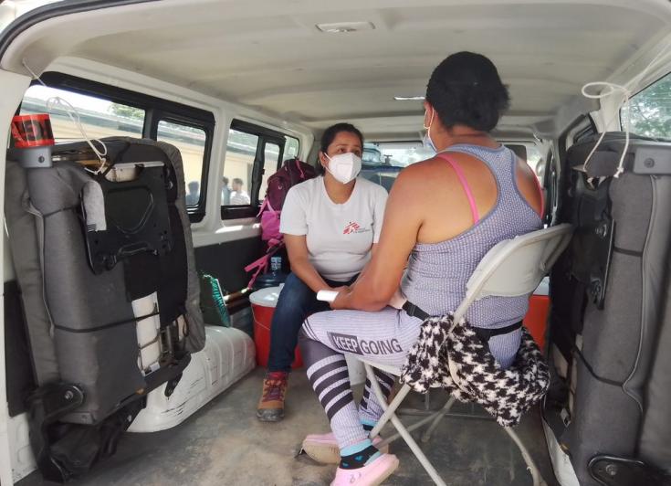 Atención a pacientes en salud mental a pacientes de Venezuela en Honduras