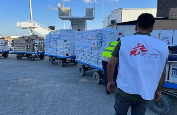MSF brinda asistencia humanitaria tras las inundaciones en Libia.